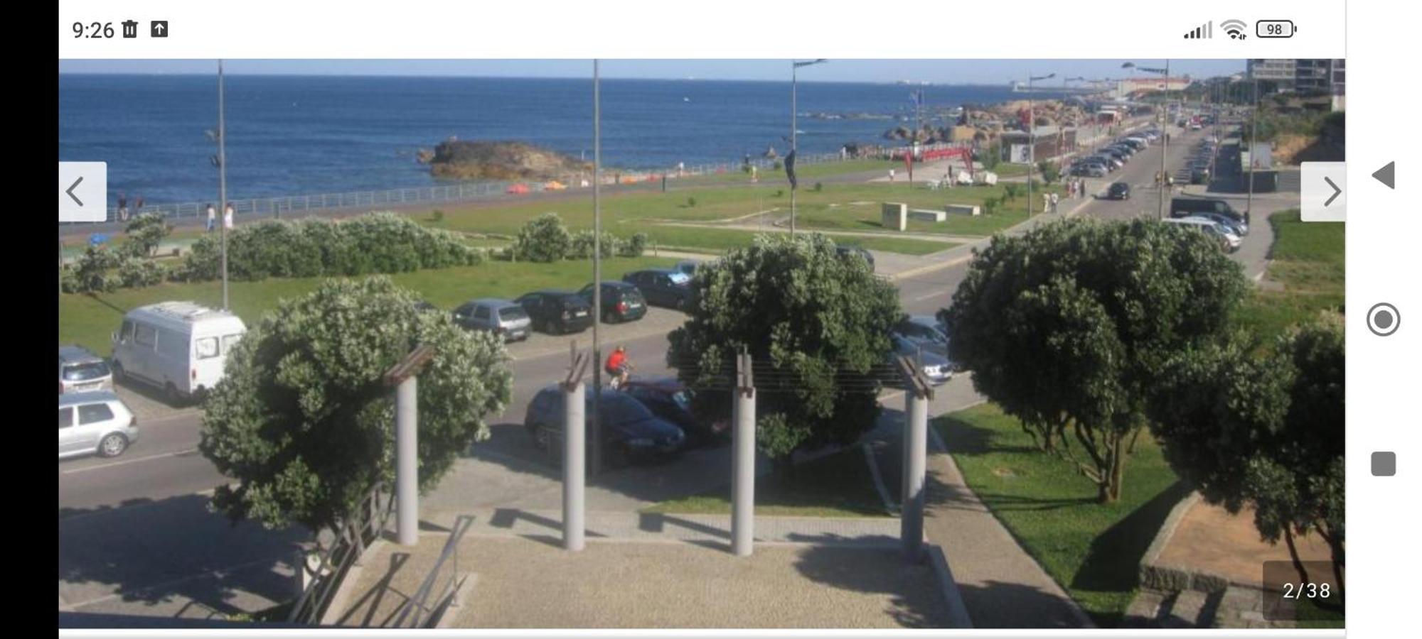 Oceanview Apartment On Beach Near Porto Vila Nova de Gaia Exterior photo